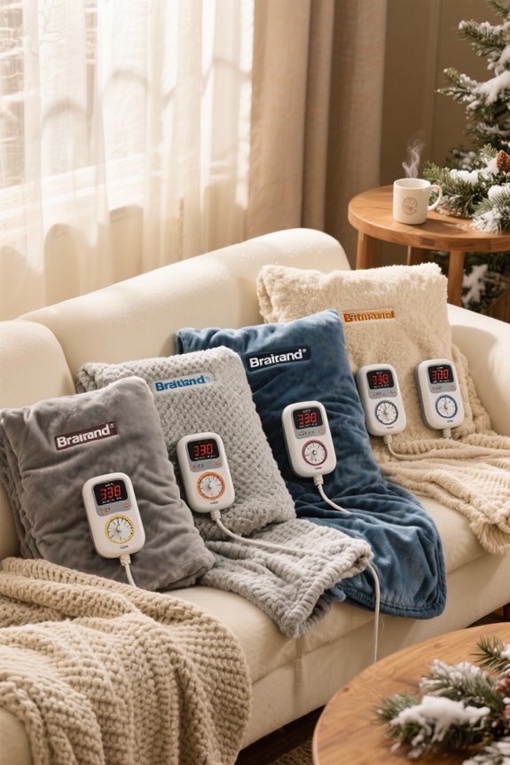 brand variations in electric throws
