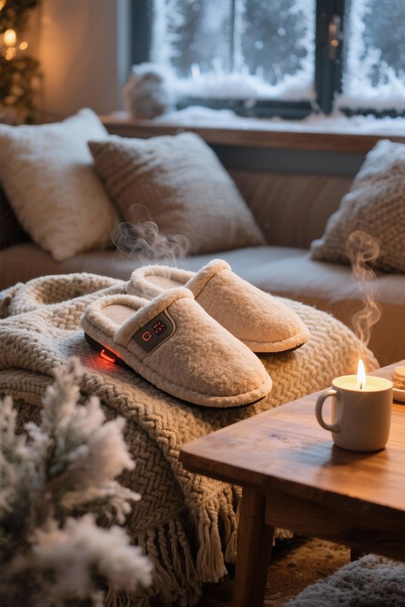 choose comfortable heated slippers