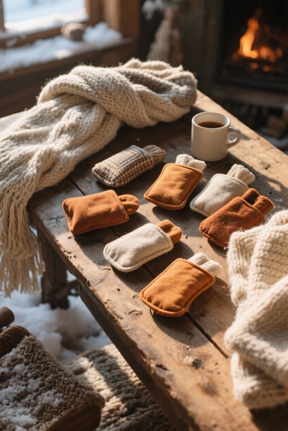 cozy winter pocket warmers