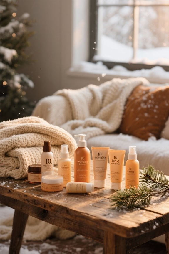 cozy winter warming lotions