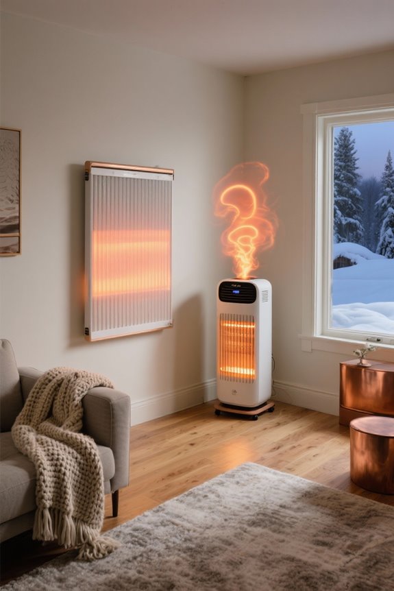 efficient heating and retention