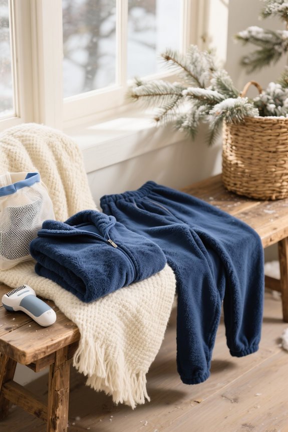 fleece laundry care techniques