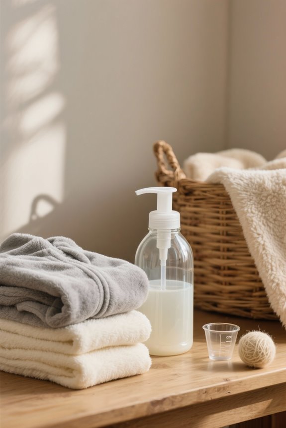 gentle detergents for fleece