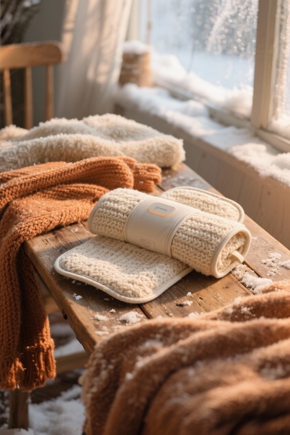 heated wraps for comfort