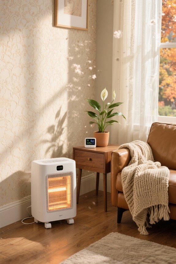 heating methods affect allergies