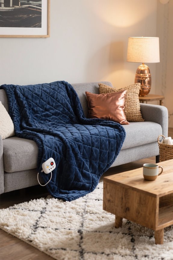 ideal couch throw size