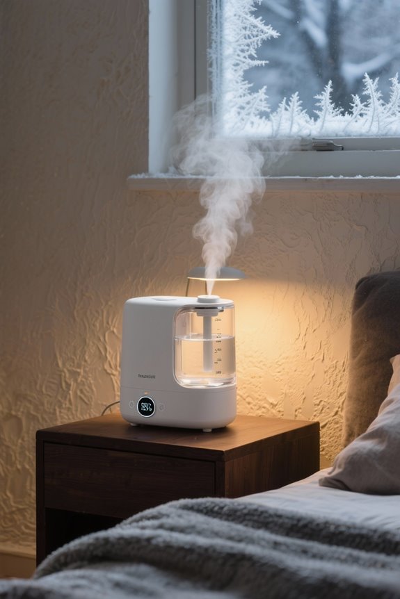 overnight humidifier water needs