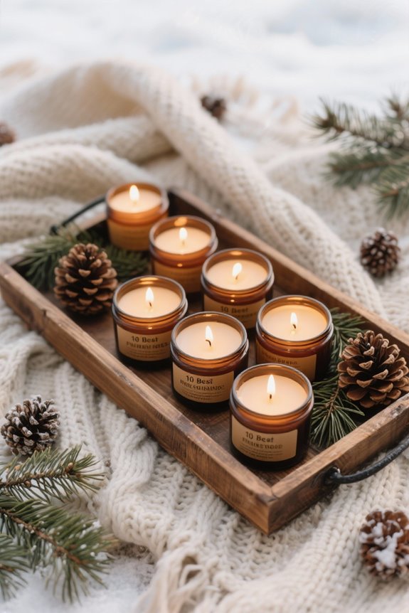 pine scented candles review