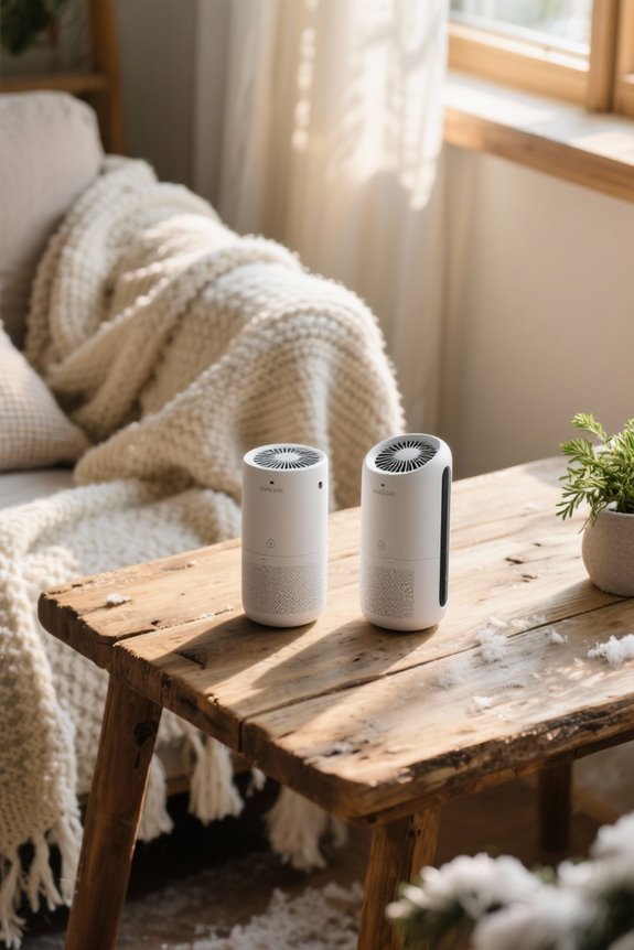 portable air purification devices