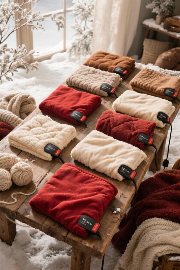 portable heated blanket options