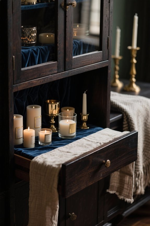 preserve candles in darkness