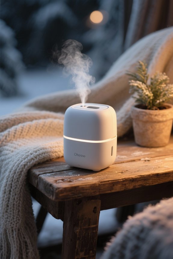 quiet portable adjustable mist