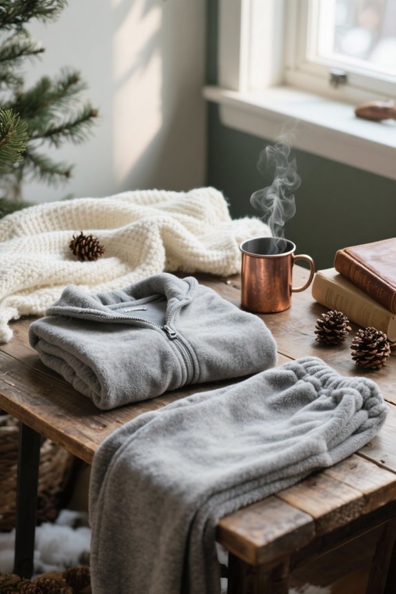 stop fleece loungewear pilling