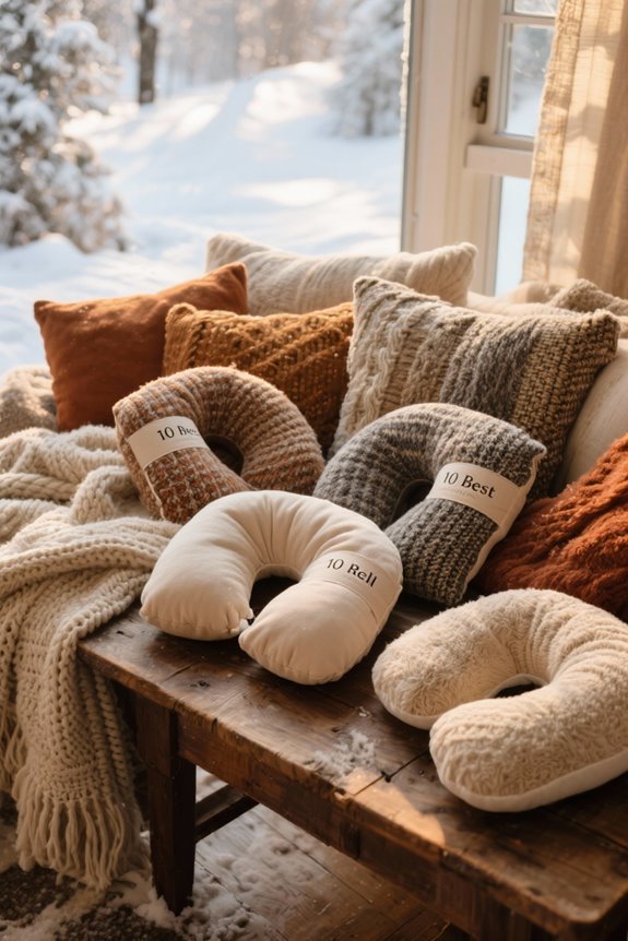 top roll neck pillows