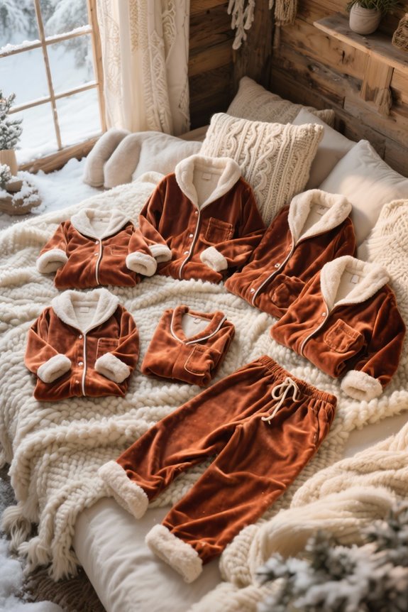 velour loungewear for comfort